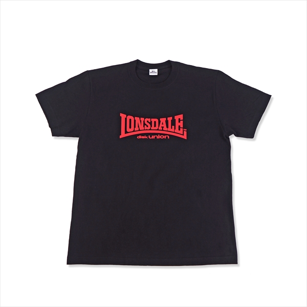 LONSDALE×diskunion / LONSDALE×diskunion Tシャツ3 (ブラック/S)