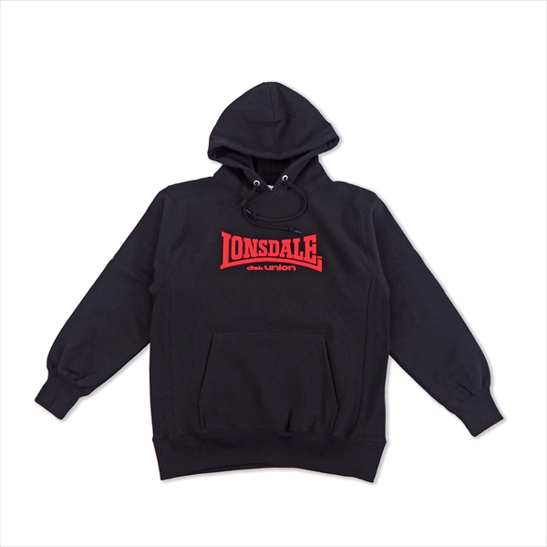 LONSDALE×diskunion / LONSDALE×diskunion パーカー (ブラック/S)
