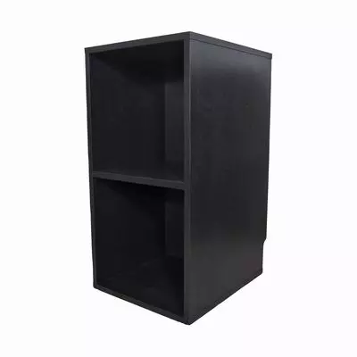 ユニオンレコードラック プレーヤー台2BOX ブラウン/レコード