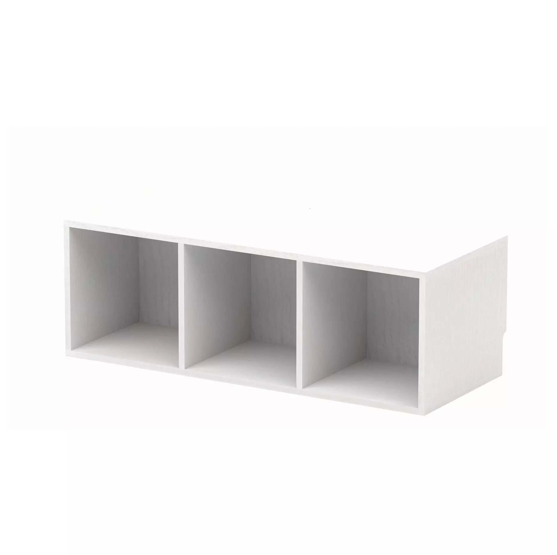 ユニオンレコードラック フェイス1BOX+2BOX ホワイト/レコード
