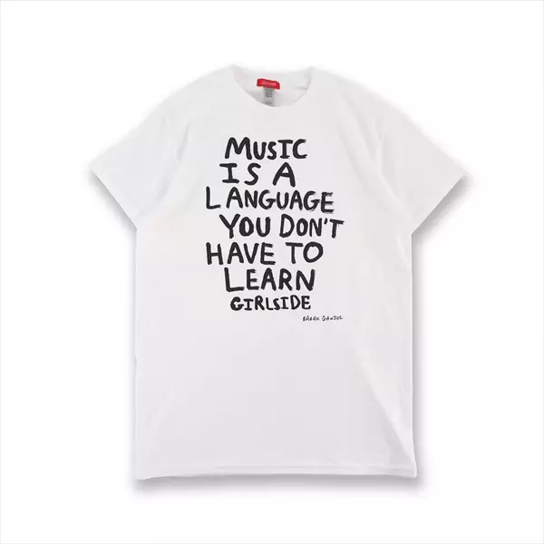 girlside GOODS / Girlside Babak Tシャツ (M/ホワイト)