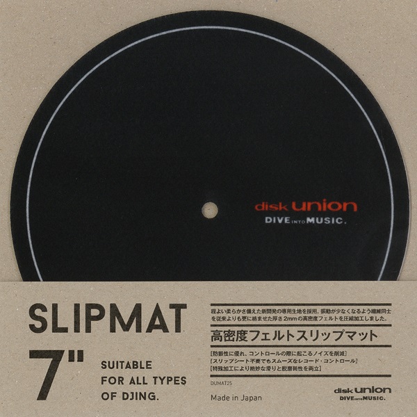 SLIPMAT / スリップマット / ディスクユニオン 7" SLIPMAT 