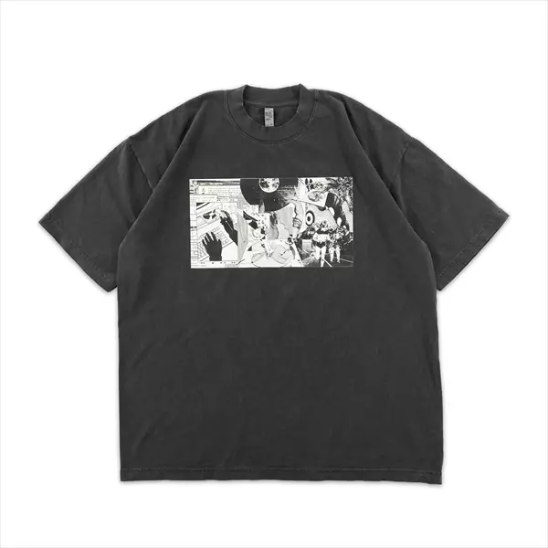 河村康輔 × ディスクユニオン Tシャツ (ヴィンテージブラック/M