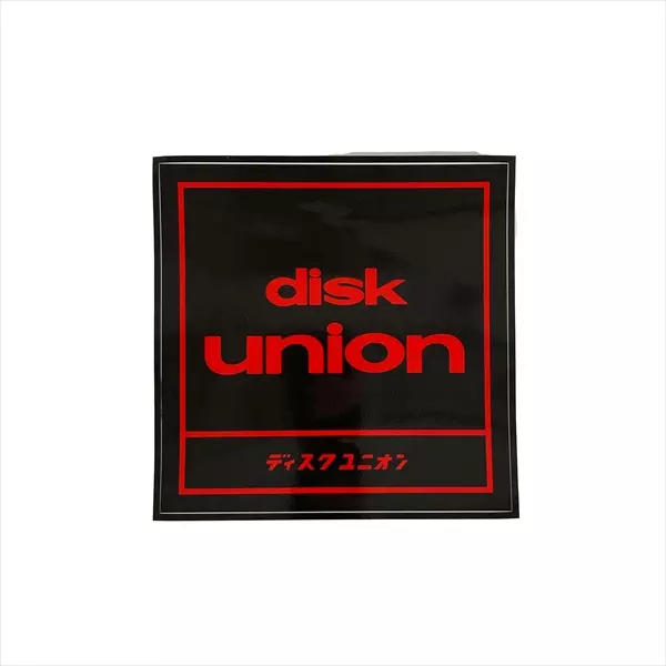 DISKUNION / ディスクユニオン / ディスクユニオン 四角ロゴ 7インチサイズステッカー(1枚入)