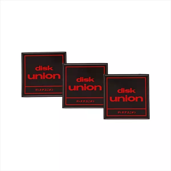 DISKUNION / ディスクユニオン / ディスクユニオン 四角ロゴ 48mmサイズステッカー(3枚入)