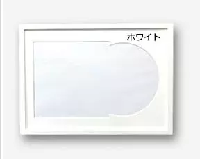 フレーム / LPレコードフレームcombi ホワイト UVアクリル