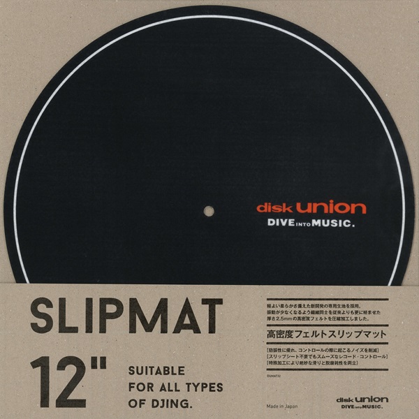 SLIPMAT / スリップマット / 12" SLIPMAT ディスクユニオン
