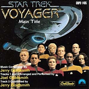 JERRY GOLDSMITH / ジェリー・ゴールドスミス / STAR TREK:VOYAGER MAIN TITLE (SINGLE