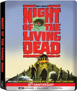 NIGHT OF THE LIVING DEAD 4K UHD (STEELBOOK) / 輸入UHD ナイト・オブ