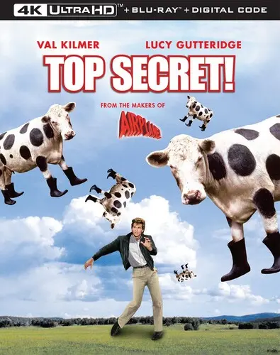 ZAZ (DAVID ZUCKER, JILL ABRAHAMS, JERRY ZUCKER) / ZAZ (デヴィッド・ザッカー, ジム・エイブラハムズ, ジェリー・ザッカー) / TOP SECRET! 4K UHD