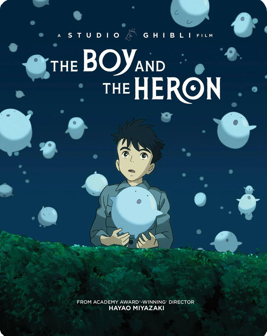 HAYAO MIYAZAKI / 宮崎駿 / THE BOY AND THE HERON 4K UHD (STEELBOOK)