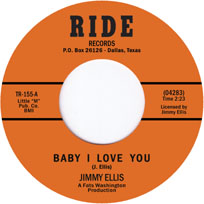 JIMMY PREACHER ELLIS / ジミー・プリーチャー・エリス / BABY I LOVE YOU + KIDDIO (7")