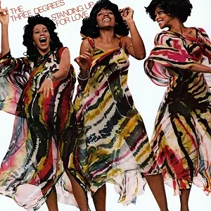 THREE DEGREES / スリー・ディグリーズ / STANDING UP FOR LOVE / スタンディング・アップ・フォー・ラブ (国内帯 解説付 直輸入盤)