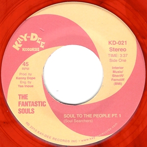FANTASTIC SOULS / ファンタスティック・ソウルズ / SOUL TO THE PEOPLE PT.1 + SOUL TO THE PEOPLE PT.2 (7" 限定RED VINYL)