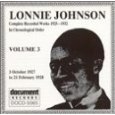 LONNIE JOHNSON / ロニー・ジョンソン / COMPLETE RECORDED WORKS IN CHRONOROGICAL ORDER :1927 - 28  VOL.3