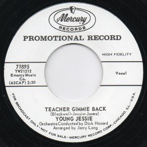YOUNG JESSIE / ヤング・ジェシー / BIG CHIEF (KING OF LOVE) + TEACHER GIMMIE BACK (7")