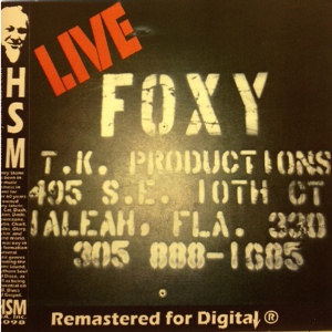 FOXY / フォクシー / FOXY LIVE (CD-R)