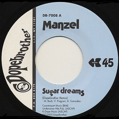 MANZEL / マンゼル / SUGAR DREAMS (7")