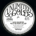 LOVE UNLIMITED / ラヴ・アンリミテッド / GOTTA BE WHERE YOU ARE + I'M SO GLAD THAT I'M A WOMAN