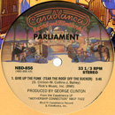 PARLIAMENT / パーラメント / GIVE UP THE FUNK + TESTIFY