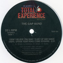 GAP BAND / ギャップ・バンド / I DON'T BELIEVE YOU WANT TO GET UP AND DAN