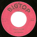 LOU JOHNSON / ルー・ジョンソン / UNSATISFIED + THE PANIC IS ON
