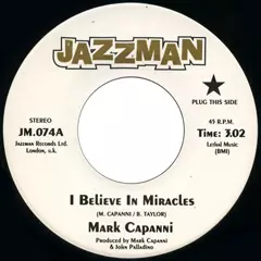 I BELIEVE IN MIRACLES/MARK CAPANNI｜SOUL/BLUES/GOSPEL｜ディスク