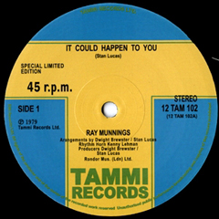 RAY MUNNINGS (RAPHAEL MUNNINGS) / レイ・マニングス / IT COULD HAPPEN TO YOU / LET'S BOOGIE (12")