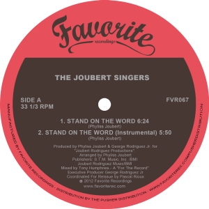 JOUBERT SINGERS / ジョバート・シンガーズ / STAND ON THE WORD (12")