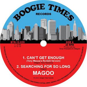 MAGOO / マグー / CAN'T GET ENOUGH (12")