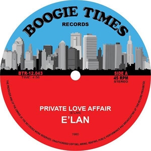 E'LAN / イーラン / PRIVATE LOVE AFFAIR (12")