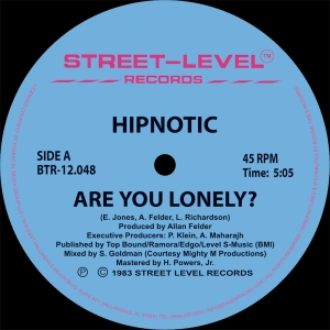 HIPNOTIC / ヒプノティック / ARE YOU LONELY? + LONELY RHYTHM? (12")