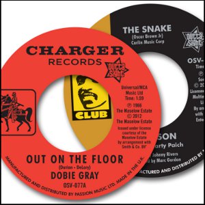 DOBIE GRAY / ドビー・グレイ / OUT ON THE FLOOR + THE "IN" CROWD (7") 