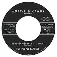 BUS PEOPLE EXPRESS / バス・ピープル・エクスプレス / AUGUSTA GEORGIA / SOUTH CAROLINA  (7") 