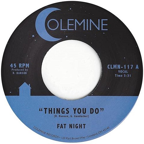 FAT NIGHT / THINGS YOU DO / THINGS YOU DO (INSTRUMENTAL)  (7")