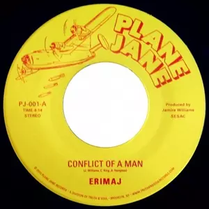 ERIMAJ / エリマージ / CONFLICT OF A MAN / NOTHING LIKE THIS (7")