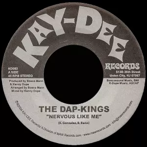 DAP-KINGS / ダップ・キングス / NERVOUS LIKE ME (7" 限定COLOUR VINYLE) 