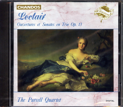 PURCELL QUARTET / パーセル・クァルテット / LECLAIR:OUVERTURES ET SONATES EN TRIO Op.13 / ルクレール:序曲とトリオ・ソナタ集 Op.13