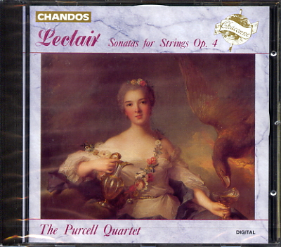 PURCELL QUARTET / パーセル・クァルテット / LECLAIR:SONATAS FOR STRINGS Op.4 / ルクレール:弦楽のためのソナタ集 Op.4