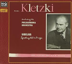 SIBELIUS:SYMPHONY NO.2(XRCD24)/PAUL KLETZKI/パウル・クレツキ 