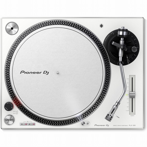 レコードプレーヤー / Pioneer DJ ターンテーブル PLX500W (ホワイト)