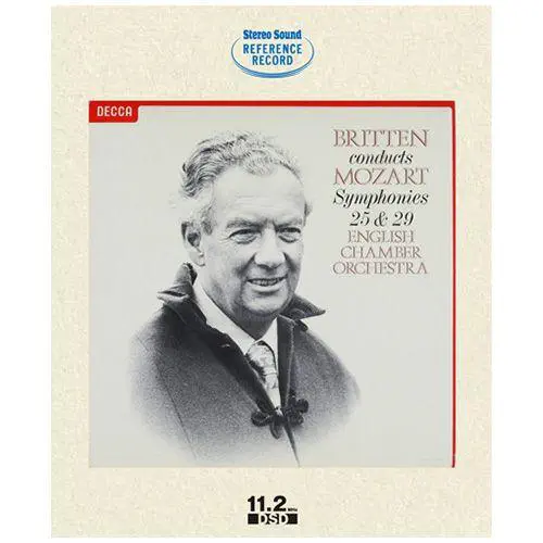BENJAMIN BRITTEN / ベンジャミン・ブリテン / モーツアルト:交響曲25&29番(DSD収録BD-ROM)