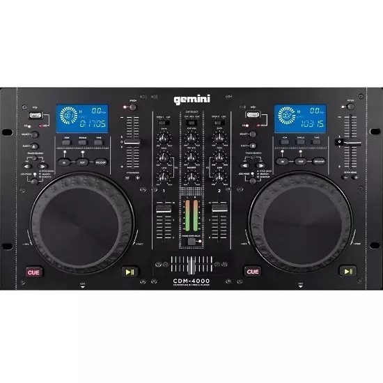 CDM-4000/GEMINI/ビギナーから手軽に使える、一体型CDJ