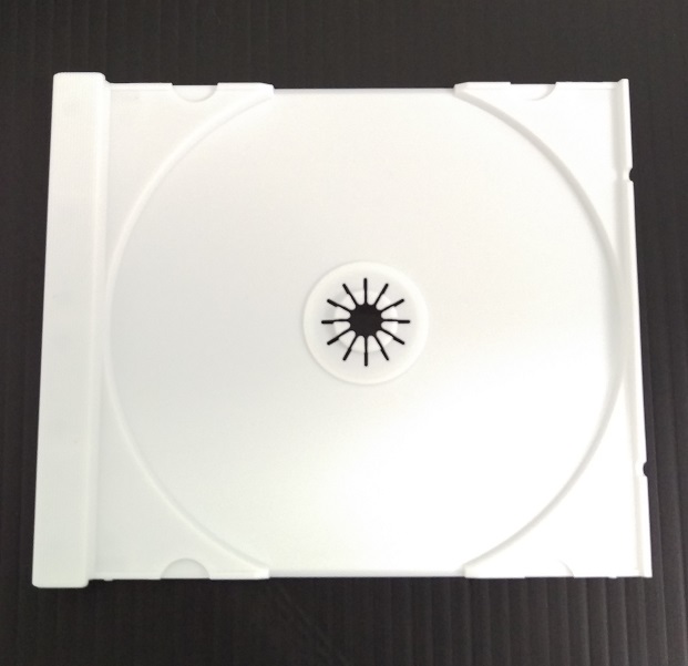 CDプラケース / CDプラケース トレイのみ・白 3枚パック