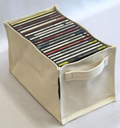 CDケース / DISKUNION CD横置き帆布ケース