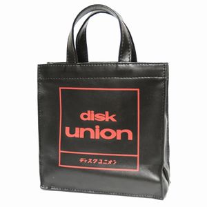 CDバッグ / disk union CD mini BAG赤黒 DU-002