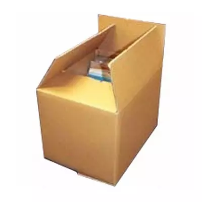 LP用ユニオンロゴ入りダンボール(40枚収納サイズ)・クラフト 5枚 LP用ユニオンロゴ入りダンボール(40枚収納サイズ)・クラフト 5枚