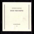 RAYMOND DIJKSTRA / レイモンド・ダイクストラ / DER TRIUMPH