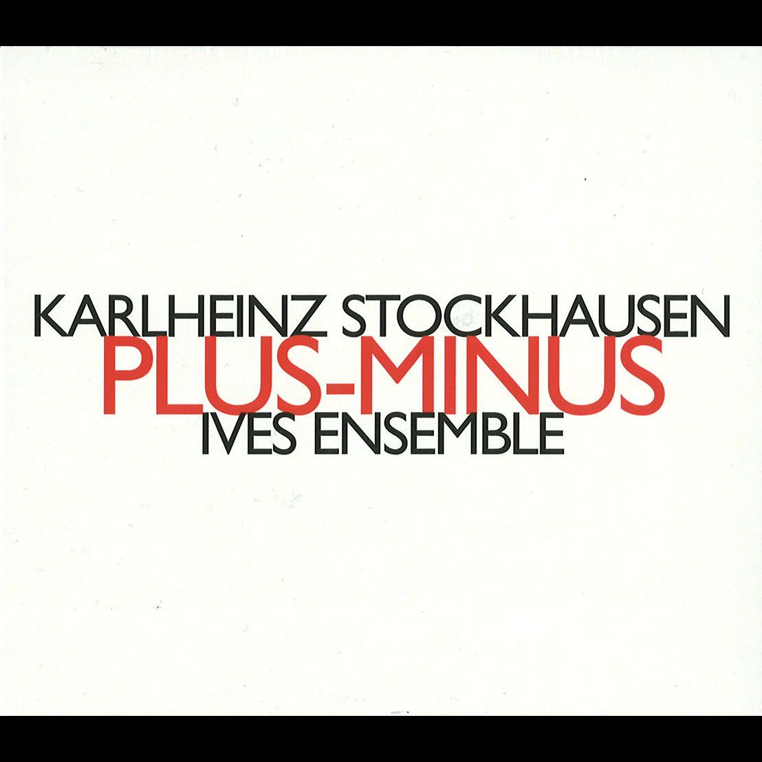 Plus Minus Karlheinz Stockhausen カールハインツ シュトックハウゼン Noise Avant Garde ディスクユニオン オンラインショップ Diskunion Net