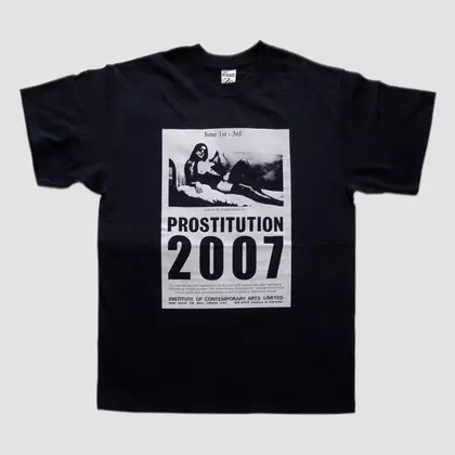 PROSTITUTION 2007 (T-SHIRT SIZE S)/THROBBING GRISTLE/スロッビング